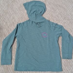 Size 4T girls Vineyard Vines Sweatshirt / long sleeve thin hooded shirt